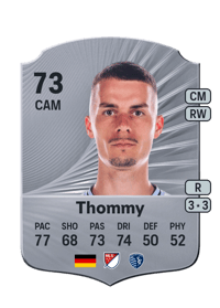 Erik Thommy Rare 73 OVR
