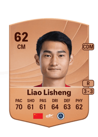 Liao Lisheng Common 62 OVR
