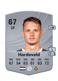 Jeff Hardeveld Common 67 OVR