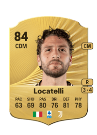 Manuel Locatelli Rare 84 OVR