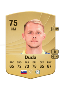 Ondrej Duda Common 75 OVR
