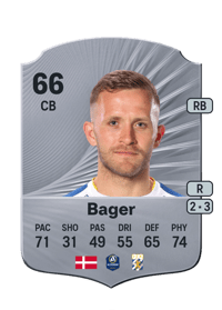 Jonas Bager Rare 66 OVR