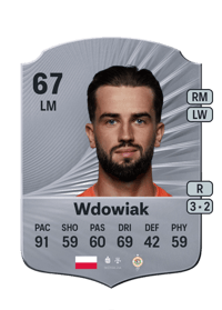 Mateusz Wdowiak Rare 67 OVR