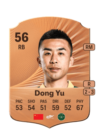 Dong Yu Rare 56 OVR
