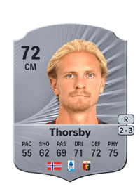 Morten Thorsby Rare 72 OVR