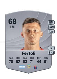 Héctor Fertoli Common 68 OVR