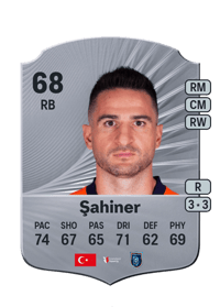 Ömer Ali Şahiner Rare 68 OVR