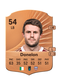 Regan Donelon Rare 54 OVR