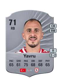Zeki Yavru Rare 71 OVR