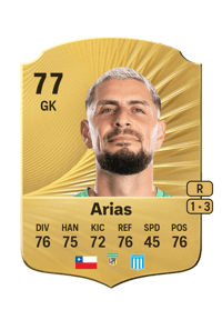 Gabriel Arias Rare 77 OVR