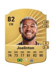 Joelinton Rare 82 OVR