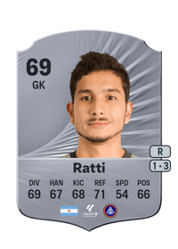 Nicolás Ratti Rare 69 OVR