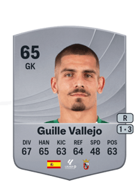 Guille Vallejo Common 65 OVR