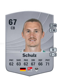 Marvin Schulz Common 67 OVR