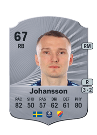 Piotr Johansson Rare 67 OVR