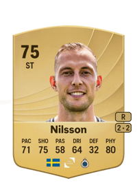 Gustaf Nilsson Common 75 OVR
