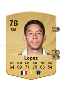Maxime Lopez Common 76 OVR