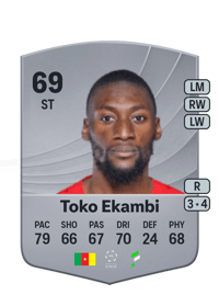 Karl Toko Ekambi Common 69 OVR