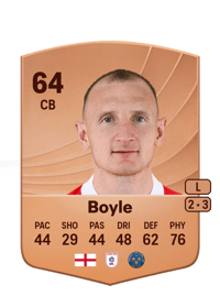 William Boyle Common 64 OVR