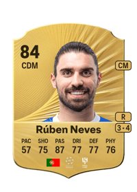 Rúben Neves Rare 84 OVR