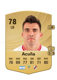 Marcos Acuña Common 78 OVR