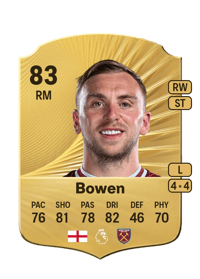 Jarrod Bowen Rare 83 OVR