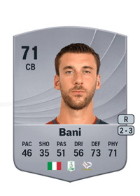Mattia Bani Common 71 OVR