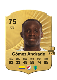 Yeimar Gómez Andrade Rare 75 OVR