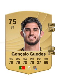 Gonçalo Guedes Common 75 OVR