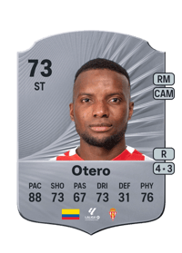 Juan Ferney Otero Rare 73 OVR