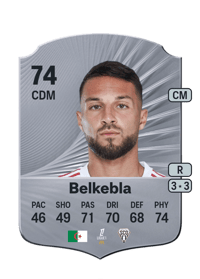 Haris Belkebla Rare 74 OVR