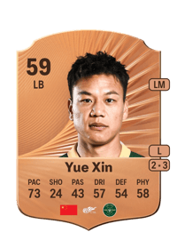 Yue Xin Rare 59 OVR