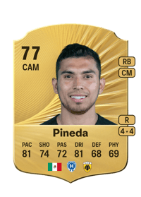 Orbelín Pineda Rare 77 OVR