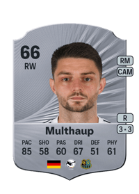 Maurice Multhaup Rare 66 OVR