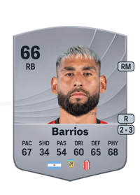 Rafael Barrios Common 66 OVR