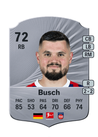 Marnon Busch Rare 72 OVR