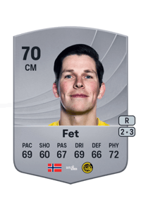 Sondre Fet Common 70 OVR