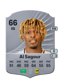 Fawaz Al Sagour Rare 66 OVR
