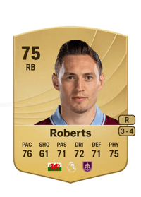 Connor Roberts Common 75 OVR