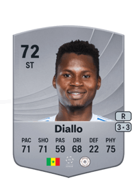 Habib Diallo Common 72 OVR