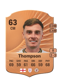 Ben Thompson Rare 63 OVR