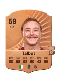 James Talbot Rare 59 OVR