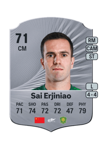 Sai Erjiniao Rare 71 OVR