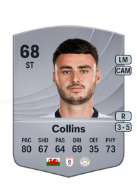 Aaron Collins Common 68 OVR