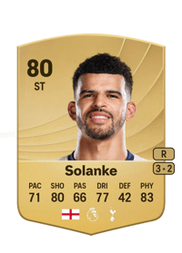 Dominic Solanke Common 80 OVR