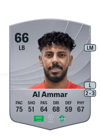 Abdullah Al Ammar Common 66 OVR