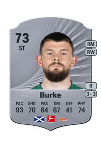 Oliver Burke Rare 73 OVR