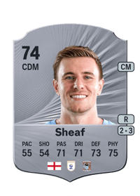 Ben Sheaf Rare 74 OVR