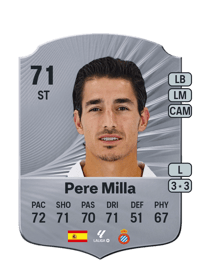 Pere Milla Rare 71 OVR