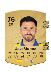 Javi Muñoz Common 76 OVR